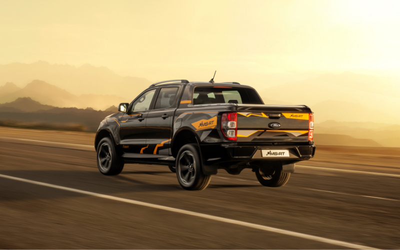 Black and organge Limited Edition Ford MS-RT Ranger