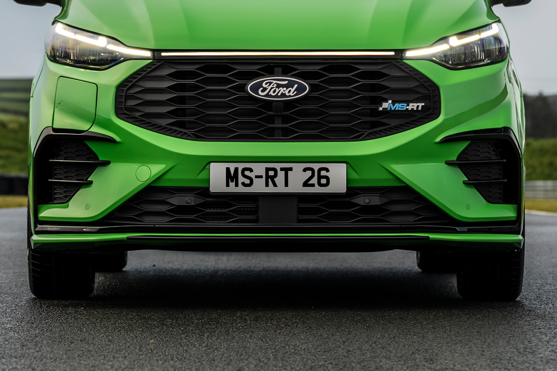 A Ford Custom MS-RT with brand new MS-RT 26 plates